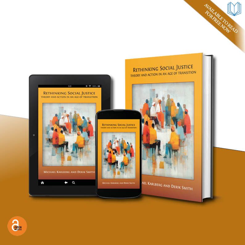 The book in three formats (hardback, tablet and smartphone) against a colourful background.