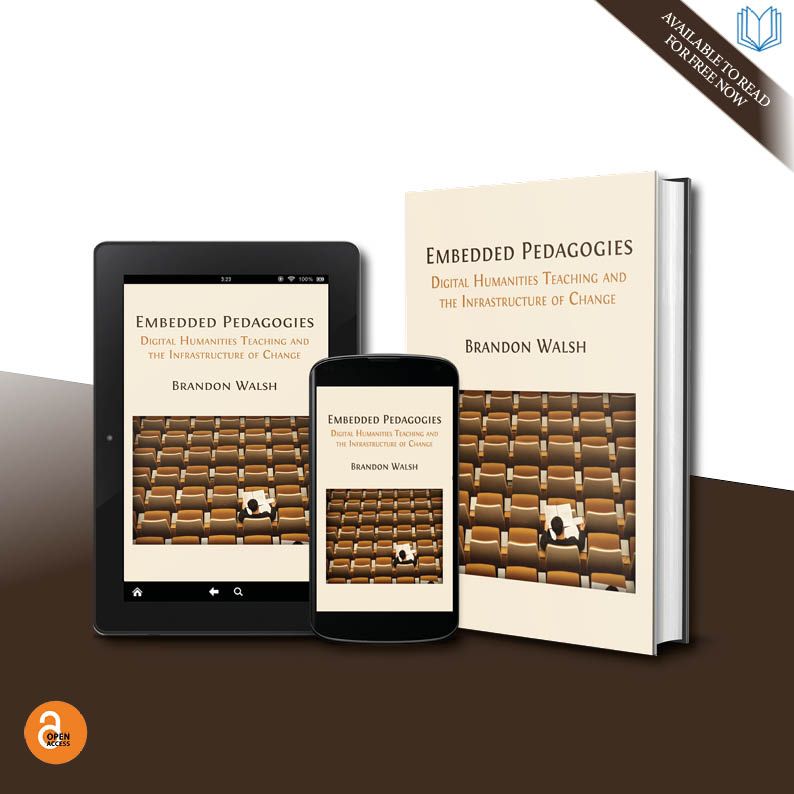 The book in three formats (hardback, tablet and smartphone) against a colourful background.