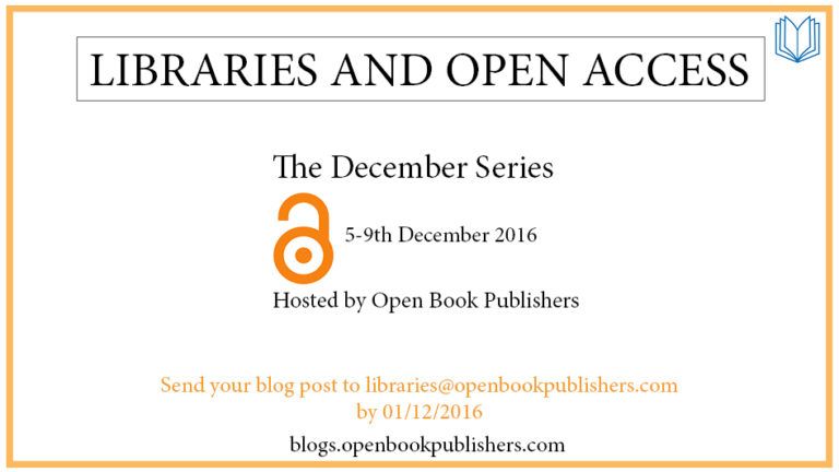 Libraries and Open Access - The December  Series