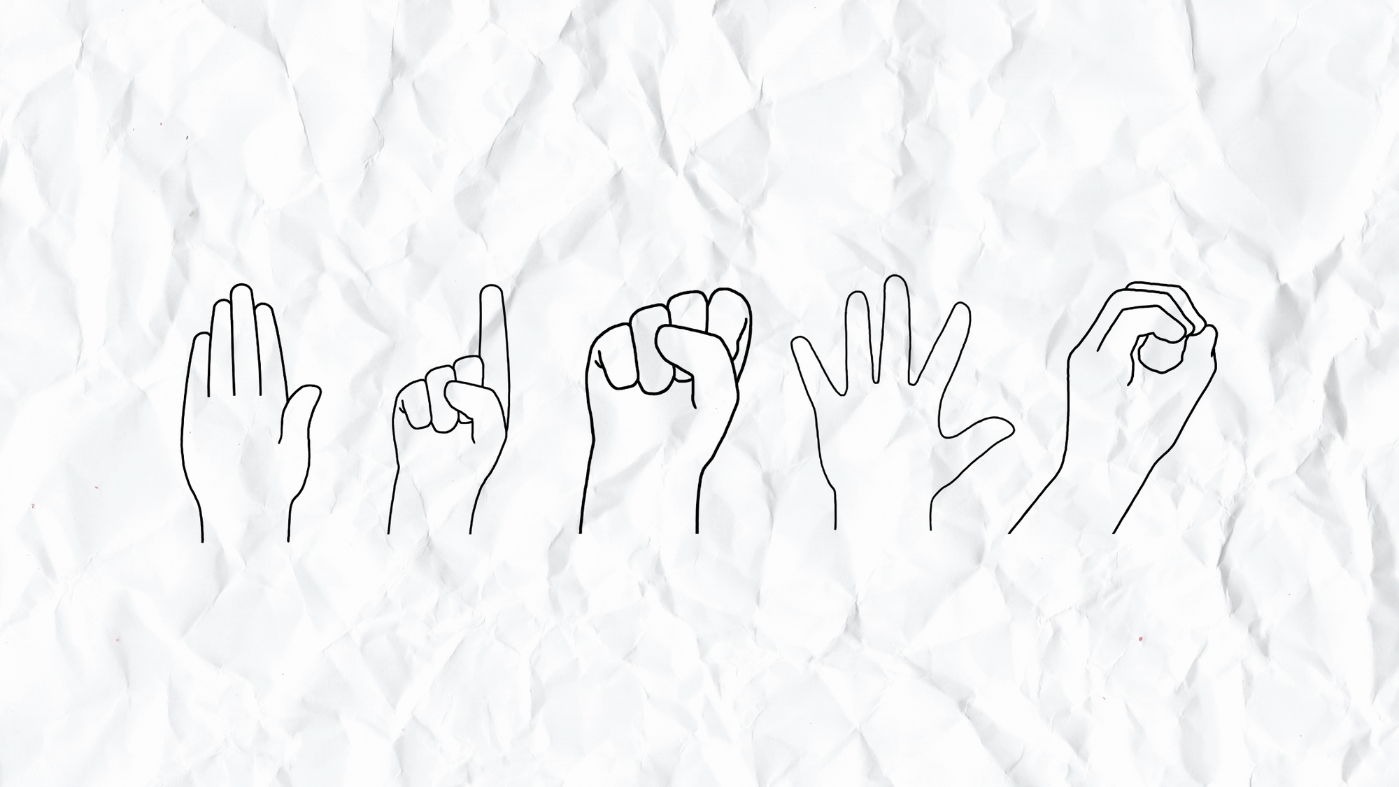 Tackling Simplified Sign System Handshapes: Five Basics to Get You Started